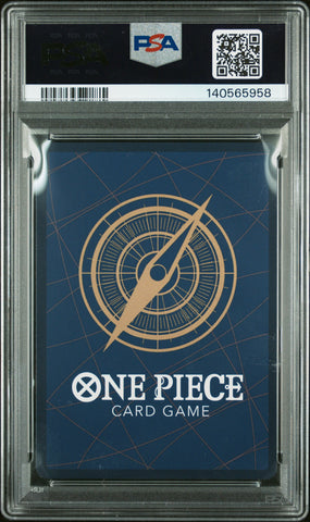 2025 One Piece Op13-Carrying On His Will #110 Stussy PSA 10 - Back